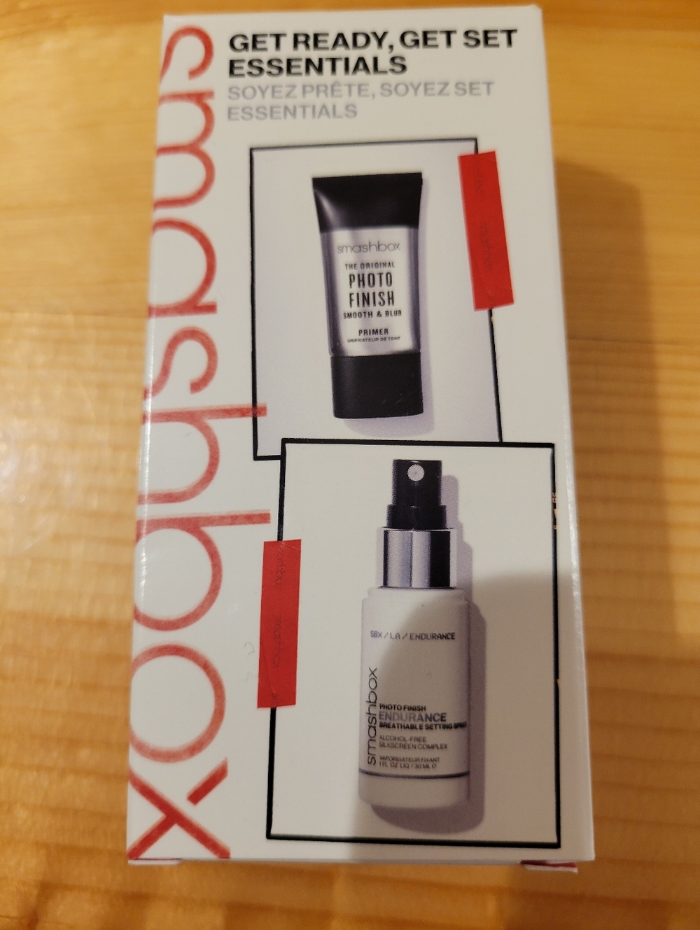 Smashbox 2pc Travel Kit Original Primer And Setting Spray New In Box